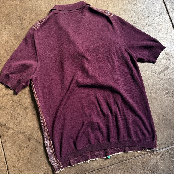 Vivienne Westwood Beautiful Knit Wear Contrast Embroidered Wool Polo - Picture 8 of 8